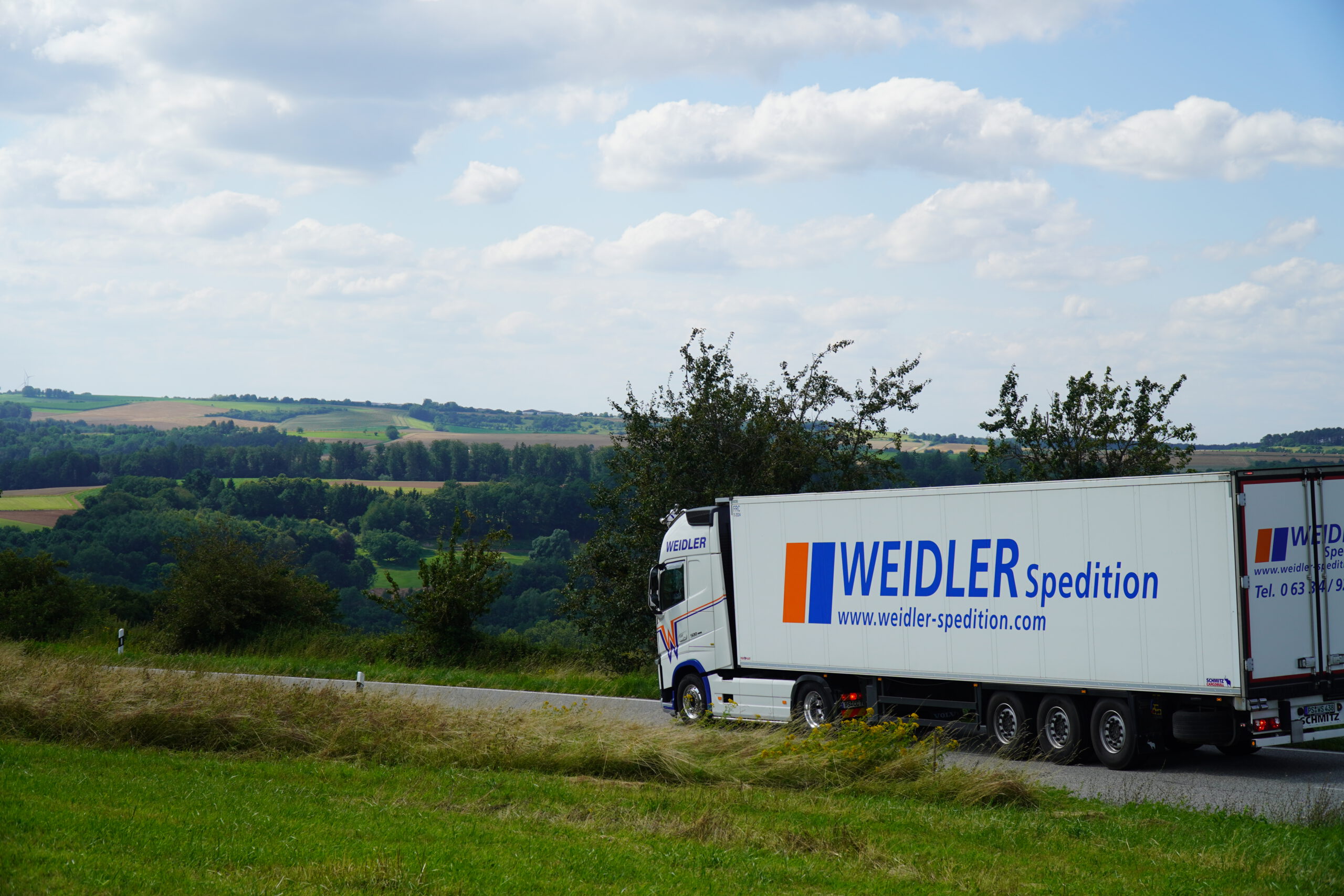 Gütertransport bei der Weidler Gruppe
